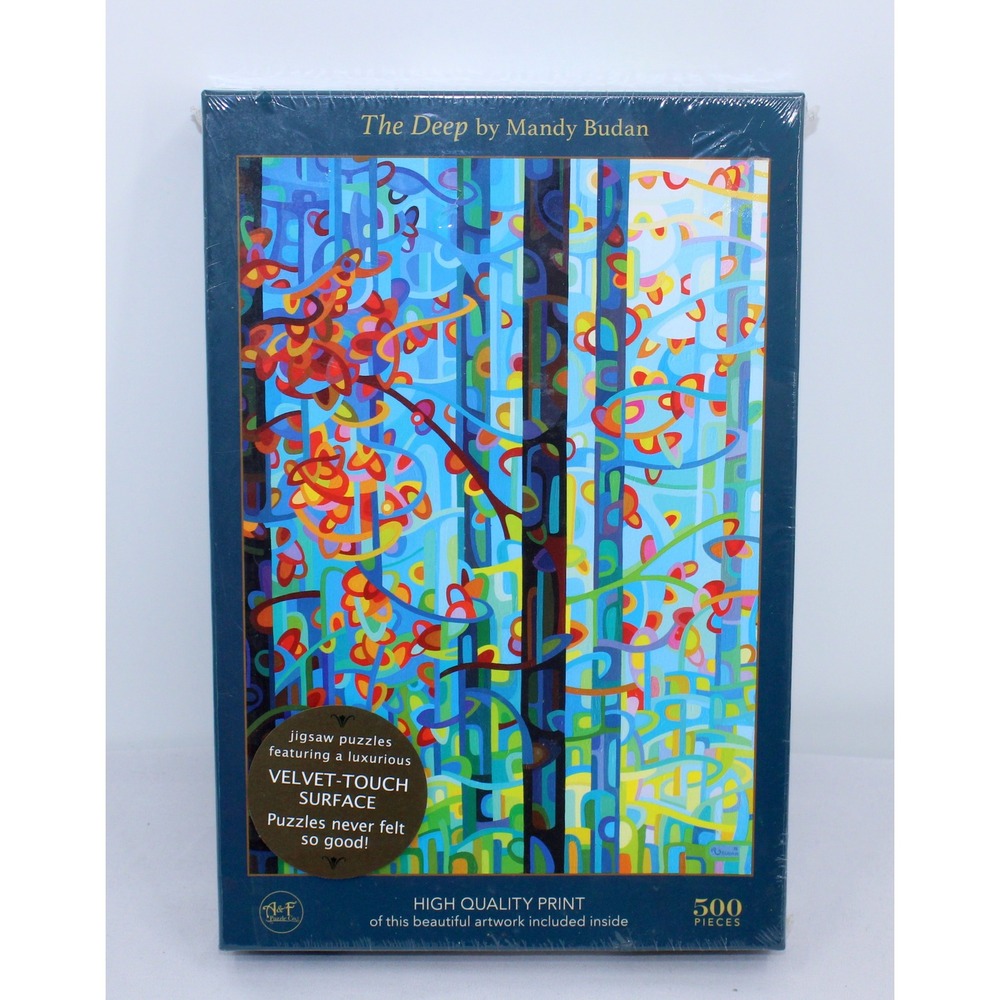 Art & Fable The Deep by Mandy Budan 500 Piece Jigsaw Puzzle Velvet Touch NEW